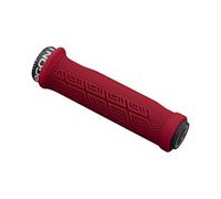 Ergon GDH - Mangos de Manillar MTB, Gravedad, Descenso y Enduro, Rojo Chile, estándar