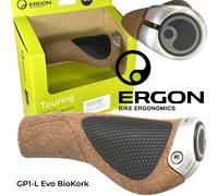 Ergon GP1-L Grande Corcho Ecológico City Viaje Ebike Trekking Confort Bici Puños