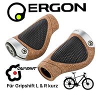 Ergon GP1-L Grande Corcho Ecológico Gripshift MTB City Tour Ebike Bicicleta Asas