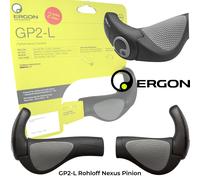 Ergon GP2-L Mango Único Cambio Rohloff Nexus Pinion Ebike Manillares Hörnchen