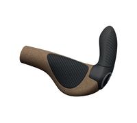Ergon GP3 Evo BioKork Puños Manillar Lock-On, Grande, Negro/Tan