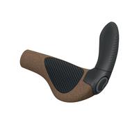 Ergon GP4 Evo Grips De BioCorcho, Cierre Lock-On, Grande, Negro/Tan