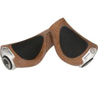 Ergon Puños de manillar de corcho p. cambios giratorios unilat. GC1 BioKork marrón/negro one_size