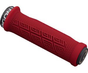 Ergon Puños de manillar GDH Fat rojo
