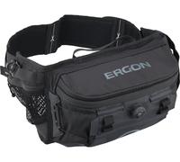 Ergon Ba Hip Pack Riñonera | para MTB, Enduro, Gravel Negro, Negro, Talla única, Clásico