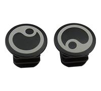 Ergon Tapones para Manillar GP1, Plata, 42480017