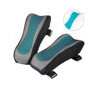 Ergonomic Armrest Pads- Office Chair Arm Rest Cover Pillow - Elbow Support Cushion for Computer, Gaming and Desk Chairs (Set of 2)