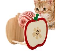 Ergonomic Cat Toy, Sisal Ball Scratcher, Bite-Resistant Pet Toy with Tough Fiber, Enrichment Accessory for Home and Living Room Use, Cat Toys with Natural Design, Pet Supplies for Small and Large Cats