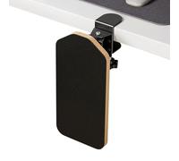 Ergonomic Desk Arm Rest, Foldable 90 Degree Cushion, Desk Edge Soft Arm Positioning Pad, Adjustable Workstation Comfort Accessory for Home Dorm Study Travel Business 9.84x4.72in