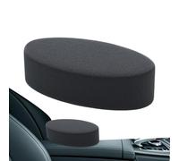 Ergonomic Desk Elbow Rest Pad - Memory Foam Support Cushion for Typing & G | Soft Crystal Velvet Cover with High-Density Memory Foam Core Available in Light Gray and Dark Gray, Compact 15x8x4cm (5.91x3