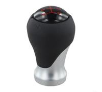 Ergonomic Gear Knob for para kia Picanto Morning 12-15 Ergonomic | Compatible with para kia MK3 , leather and plastic, black para color, para durable wear-resistant material