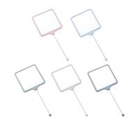 Ergonomic Grips Portable Vanitys Mirrorings with Shatters Resistant for Makeup Artists and Travel Touchups Slim Profile Cosmetic Tool