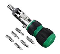 Ergonomic Handel Destornillador Coloca Trinquetes Con 6 Bits Para Un Intento Eficiente De Mantenimiento Proyectos Hogares Y Hogares