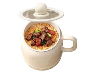 Ergonomic Handle Non-Stick Touch Control Stock Pot with Lid 6-in-1 800ml