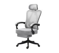 Ergonomic Office Chair High Back Computer Chairs Executive 3D Lumbar Support Footrest Adjustable Headrest Armrest Tilt Function Desk Home Gaming