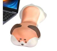 Ergonomic Wrist Rest, Keyboard Foam Pad, Cushioned Support Pillow, Non-Slip Base, Compact Lightweight Build, Perfect for Work Desks and Comfortable Bedside Typing