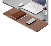 Ergonómica Bandeja Extensora De Escritorio Soporte, Soporte Para Computadora Soporte Para Brazo De Ordenador Plataforma Extensión Teclado, Plegable A 90 °, For Casa Oficina(Size:55*25cm,Color:Nogal)