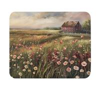 Ergonómico Alfombrilla de Ratón Casa de Campo Spring Fields Alfombrilla Ratón Mousepad 25x30cm para Ordenador,Gamers,Laptop
