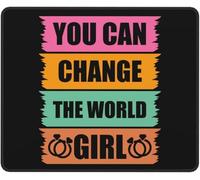 Ergonómico Alfombrilla de Ratón, Puedes Cambiar a la Chica Vieja, Multifuncional Alfombrilla Gaming, Mousepad, 25X30cm, Trabajo, Ordenador