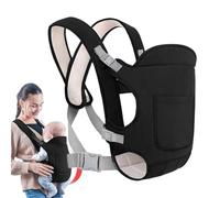 Ergonómico - Ergonómico Tipo Bandolera | Ergonómico y Seguro Multi-posición, Confortable para Paseos, Viajes y Cuidado del Bebé