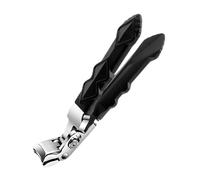 Ergonómico Nail Clipper - Cortador de clip fácil con mango largo | Trimmer de borde profesional para personas mayores, hombres, mujeres, cortaúñas cómodos y precisos para l