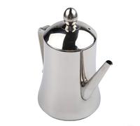 Ergonómico para manejar bidón de aceite dosificación precisa ergonómica (A) | Acero inoxidable 304, boquilla antigoteo, dosificación precisa, gran capacidad, ayudante de cocina