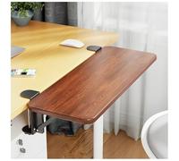Ergonomics Desk Extender Tray Wooden Desk Extender, Large Size Foldable Keyboard Drawer Tray Can Be Used As Armrests Shelves Desktop Extensions For Home and Office(40 * 20cm)