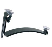 Ergoplay soporte para guitarra Professional - para zurdos - Altura y ángulo de inclinación ajustables - Construcción de metal negra - Apoyo acolchado para la pierna