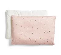 ergoPouch Almohada para niños pequeños de 0,3 TOG con funda, hecha y rellena con 100% algodón orgánico fertilizado GOTS, proporciona comodidad pura para el sueño tranquilo de tu pequeño (bebé,