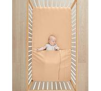 ergoPouch Ropa de cama: sábana bajera/TOG: 0,2/1,0 / Tamaño: cuna/color: trigo