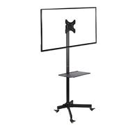 Ergosolid Soporte con Ruedas Ajustable para TV LCD LED, 19"- 37"(48 a 94 cm de Diagonal) con VESA máx. 200 x 200 mm, hasta 20 kg