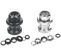 ergotec: 1" Threaded Steel Headset-SILVER -1"