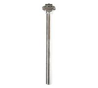 ERGOTEC MTB Aluminium Tija de sillín, Unisex, Plata, 25.4 x 350 mm
