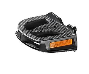 ERGOTEC Pedales EP-1 9/16 con Reflectante Negro