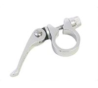 ErgoTec Unisex - adulto SCQ-080 abrazadera de sujeción para sillín de bicicleta, plata, 28,6 mm