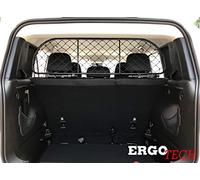 ERGOTECH Rejilla Separador protección para Jeep Renegade, RDA65-M, para Perros y Maletas. Segura, Confortable para tu Perro, Garantizada!
