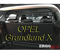 ERGOTECH Rejilla Separador protección para Opel Grandland X, RDA65HBG-XS, para Perros y Maletas