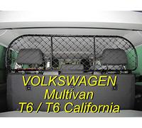 ERGOTECH Rejilla Separador protección para Volkswagen Multivan T6, RDA65-XL16 KVW012, para Perros y Maletas