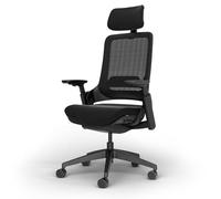 Ergotopia NextBack Pro Silla de oficina ergonómica 150 kg - Silla de escritorio ergonómica, silla de oficina ergonómica ganadora de la prueba, 100% ajustable individualmente, silla de gaming, silla de