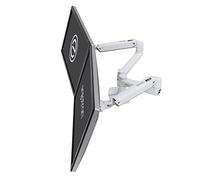 Ergotron 45-491-216 LX - Kit de montaje de brazo doble lado a lado (aluminio, acero duradero), color blanco