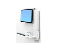 Ergotron - 61-081-062 soporte para monitor 61 cm (24") Pared Blanco