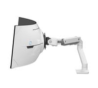 Ergotron - Brazo para monitor de juegos HX VHD de alta resistencia, soporte de escritorio para monitor individual - para monitores curvados ultra anchos 1000R de hasta 57 pulgadas, 13-17 kg, VESA 75 x