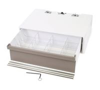 Ergotron CareFit Pro Cajón Simple Alto 98-489 - Gris y Blanco, Compatible con Sistemas CareFit