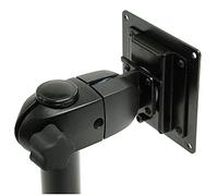 Ergotron DS Series DS100 Clamping Single Pivot - Soporte para televisor (75 x 75,100 x 100 mm, 0-180°, Negro)