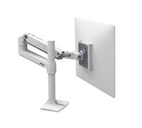 Ergotron LX Desk Mount Monitor Arm, Tall Pole - Montaje en Escritorio para Monitor - Aluminio, Acero - Blanco - Tamaño de Pantalla: hasta 32 Pulgadas 45-537-216