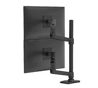 Ergotron - LX Series LX Dual Stacking Arm, Tall Pole, Matte Black 101,6 cm (40") Negro Escritorio