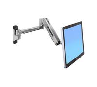 Ergotron Soporte de pared LX HD Sit-Stand 116,8 cm (46") Plata