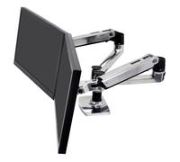 Ergotron - LX Series 45-245-026 soporte para monitor 68,6 cm (27"") Escritorio Plata