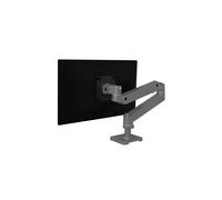 Ergotron Brazo para monitor LX Pro Premium, soporte de escritorio para monitor único, se adapta a monitores de computadora ultra anchos curvados planos de hasta 34 pulgadas, 4 a 22 libras, VESA 75 x