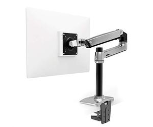 Ergotron LX Series - Brazo para monitor, plateado